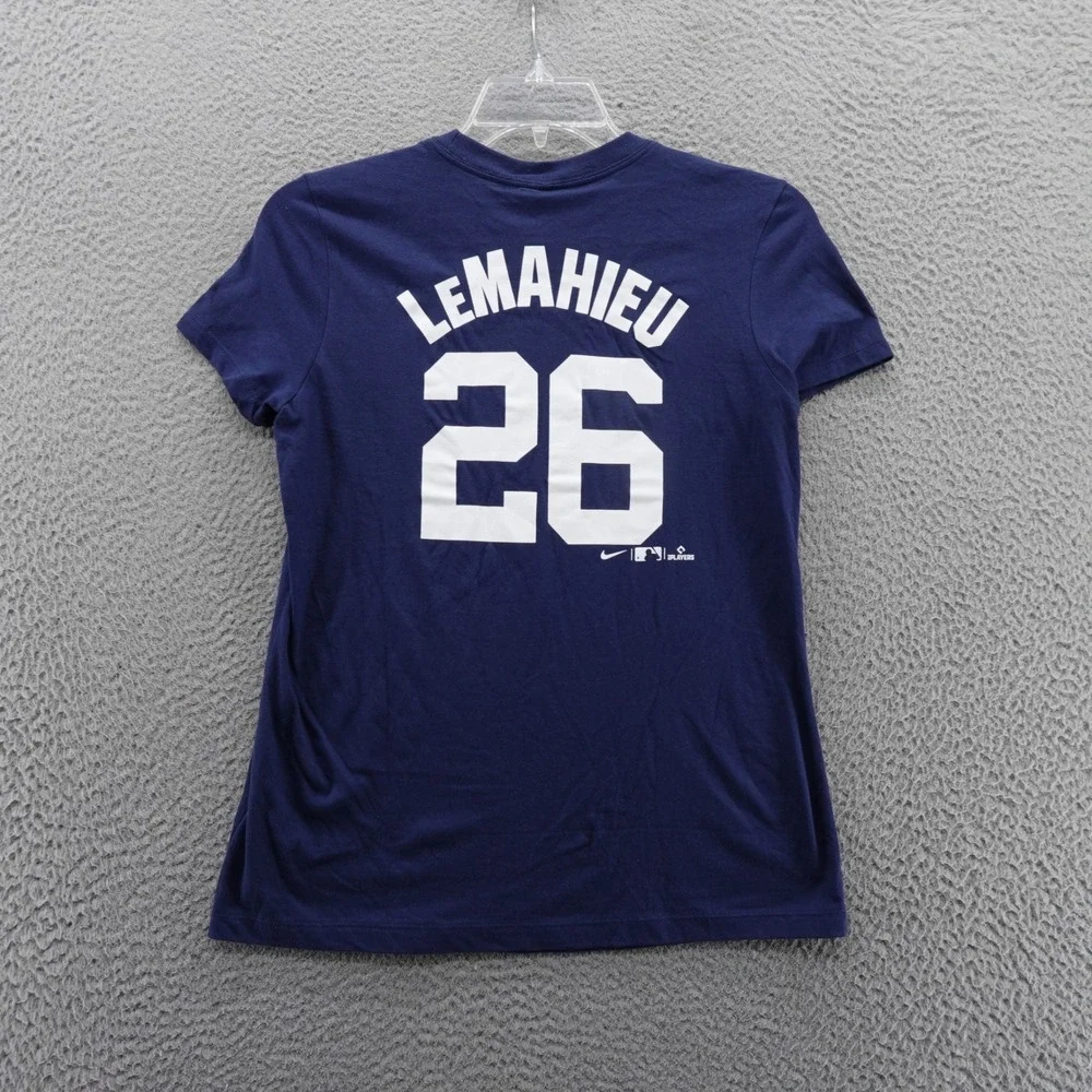 The Nike Tee New‎ York Yankees MLB TShirt Womens Size Medium DJ LeMahieu NWT
